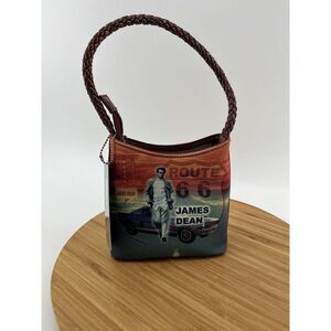 Official‎ James Dean Small Purse Bag Wallet Nwt 5"x6"x2" Tote